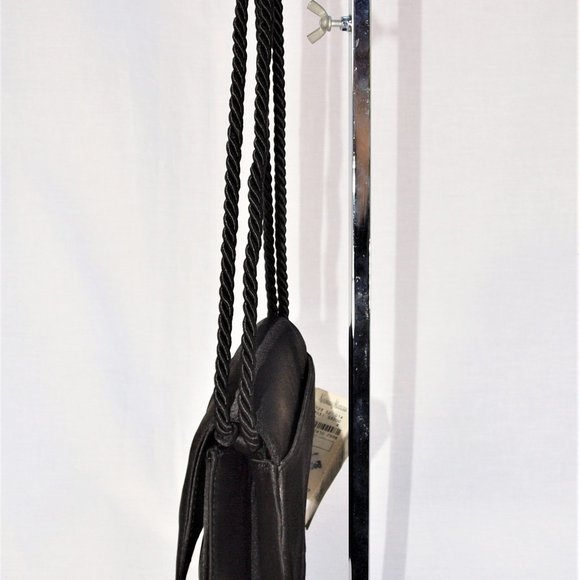 Vintage Bally Satin Crystal Rhinestone Clutch Bag New w/ Tags - Picture 4 of 8